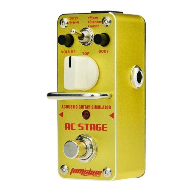 Tomsline Ac Stage Aas-3 Efek Gitar Acoustic Simulator Akustik Pedal