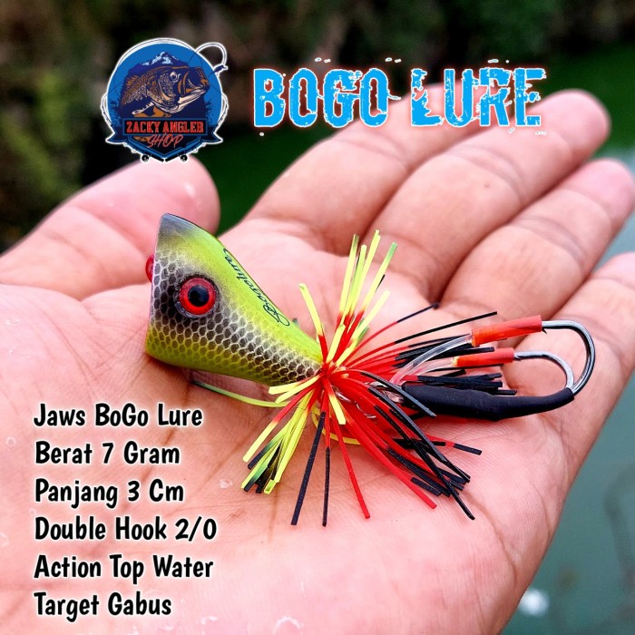 Terlaris Jaws Frog Mirip Boytep Umpan Casting Gabus