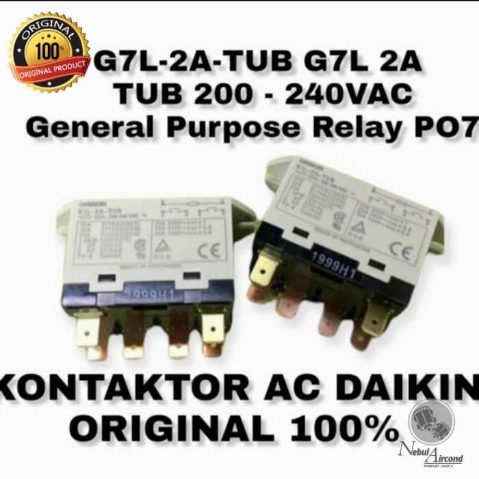 Terlaris Kontaktor Relay Ac Daikin Original 100%