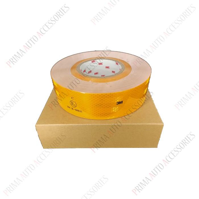 

Stiker 3M Kir Reflektor Scotchile (Kuning) 5Cm X 45Meter