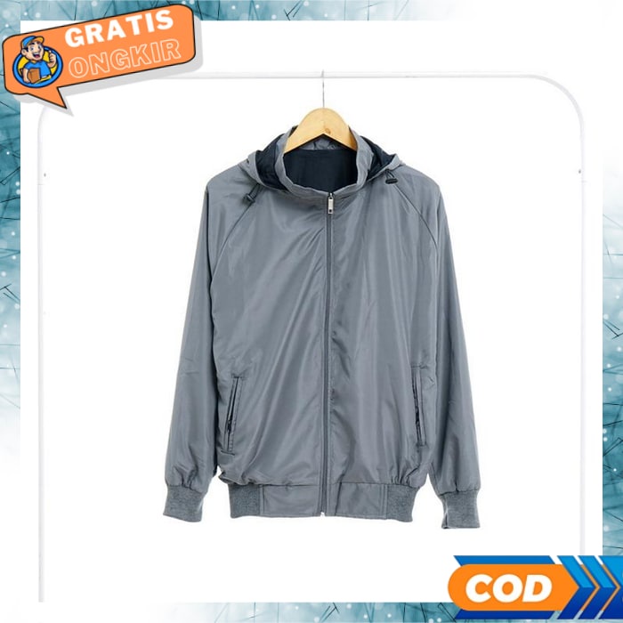 Jacket Terbaru 2023 Dewasa Kekinian Keren Jeket Parasut Pria Olahraga Distro Parasut Olahraga Pria A