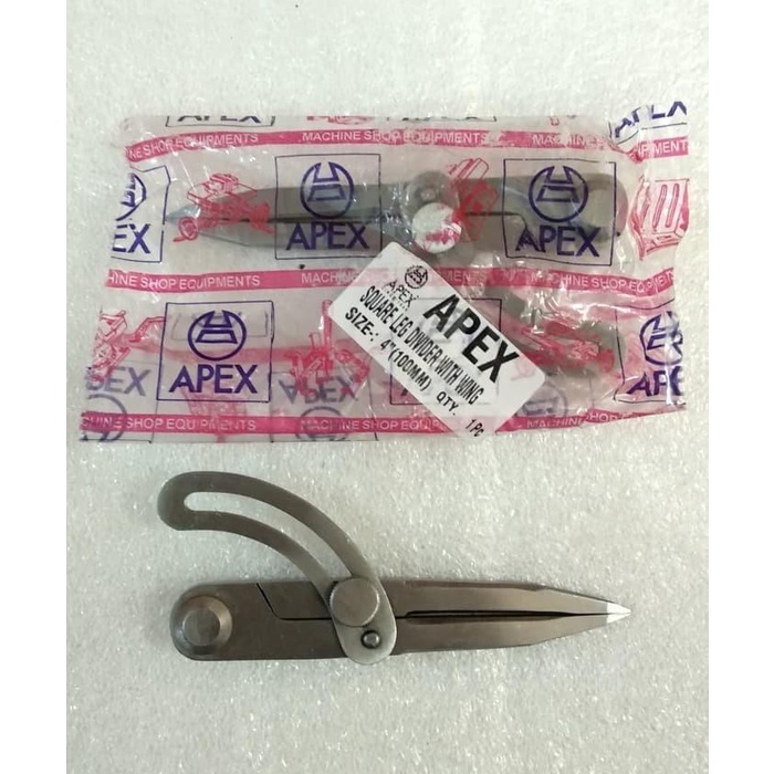 

Jangka Lurus Sayap | Square Leg Divider 6" Apex