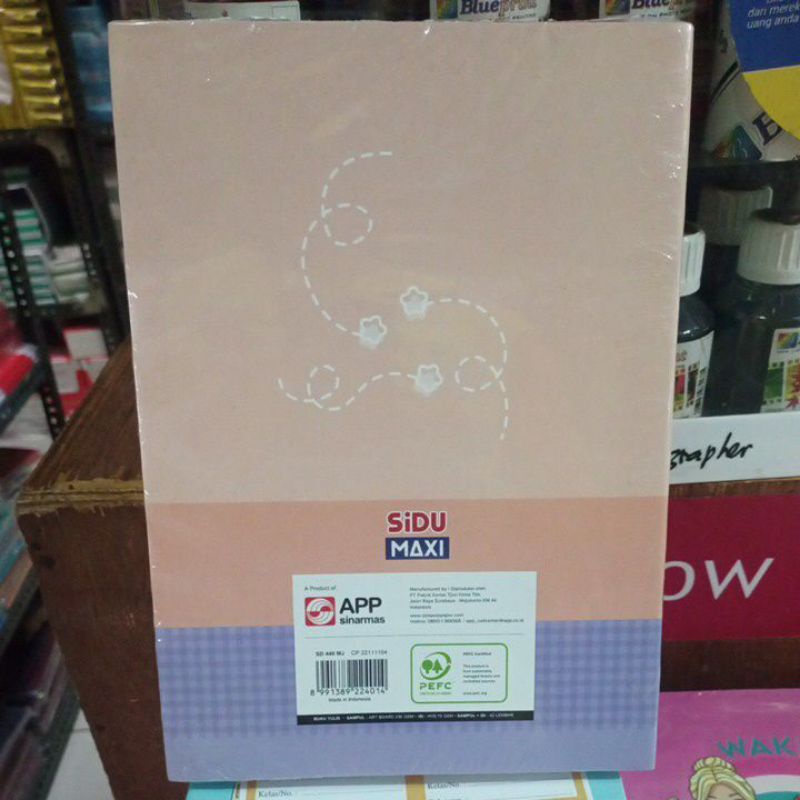 

ghg BUKU TULIS SIDU MAXI BBOSS 42 lembar, 5 buku ( besar) / pack