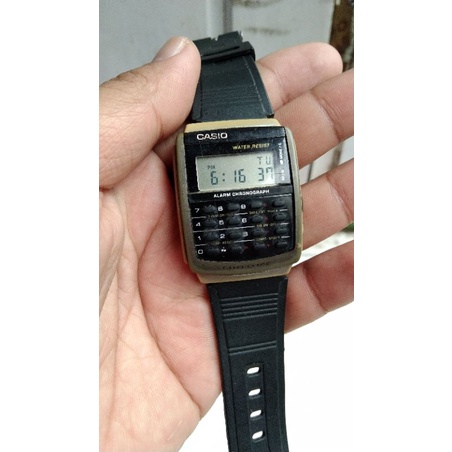 jam tangan Casio original calculator