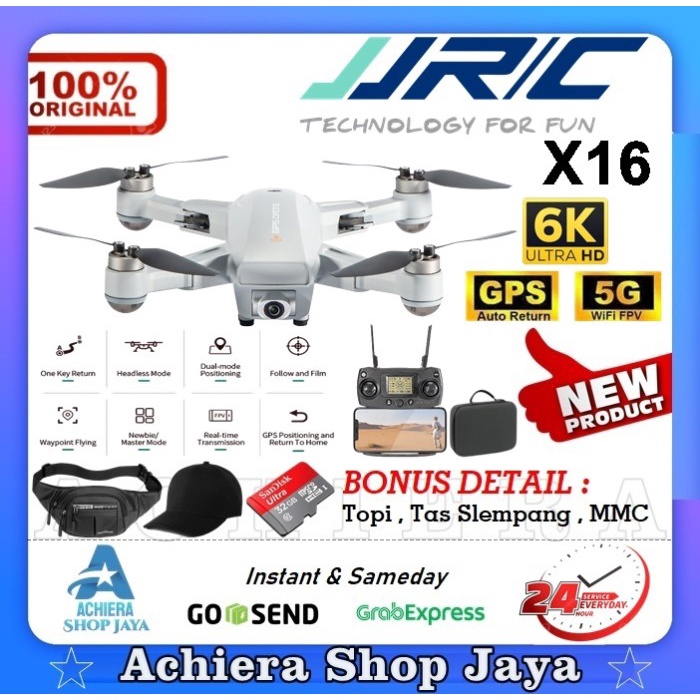 JJRC X16 / G101 5G WIFI GPS DRONE FOLDABLE FPV 6K CAMERA QUADCOPTER ORIGINAL