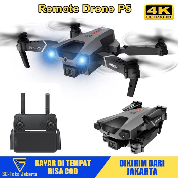 RC DRONE P5 KAMERA HD 4K FOTOGRAFI UDARA PROFESIONAL DRONE KAMERA ORIGINAL