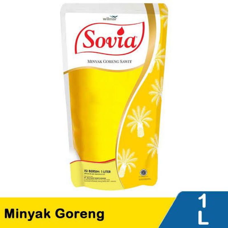 

MINYAK GORENG sedaap resto rose brand fitri sovia kemasan 1 LITER