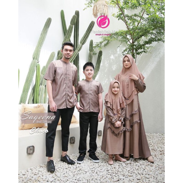 SAQEENA SARIMBIT BY FANIA HIJAB