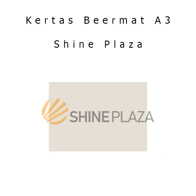 

[PRODUK TVFIJ38] Kertas Beermat A3 - Kertas Birmet A3 1.5mm - Bahan Maket Readystock ⌒)人