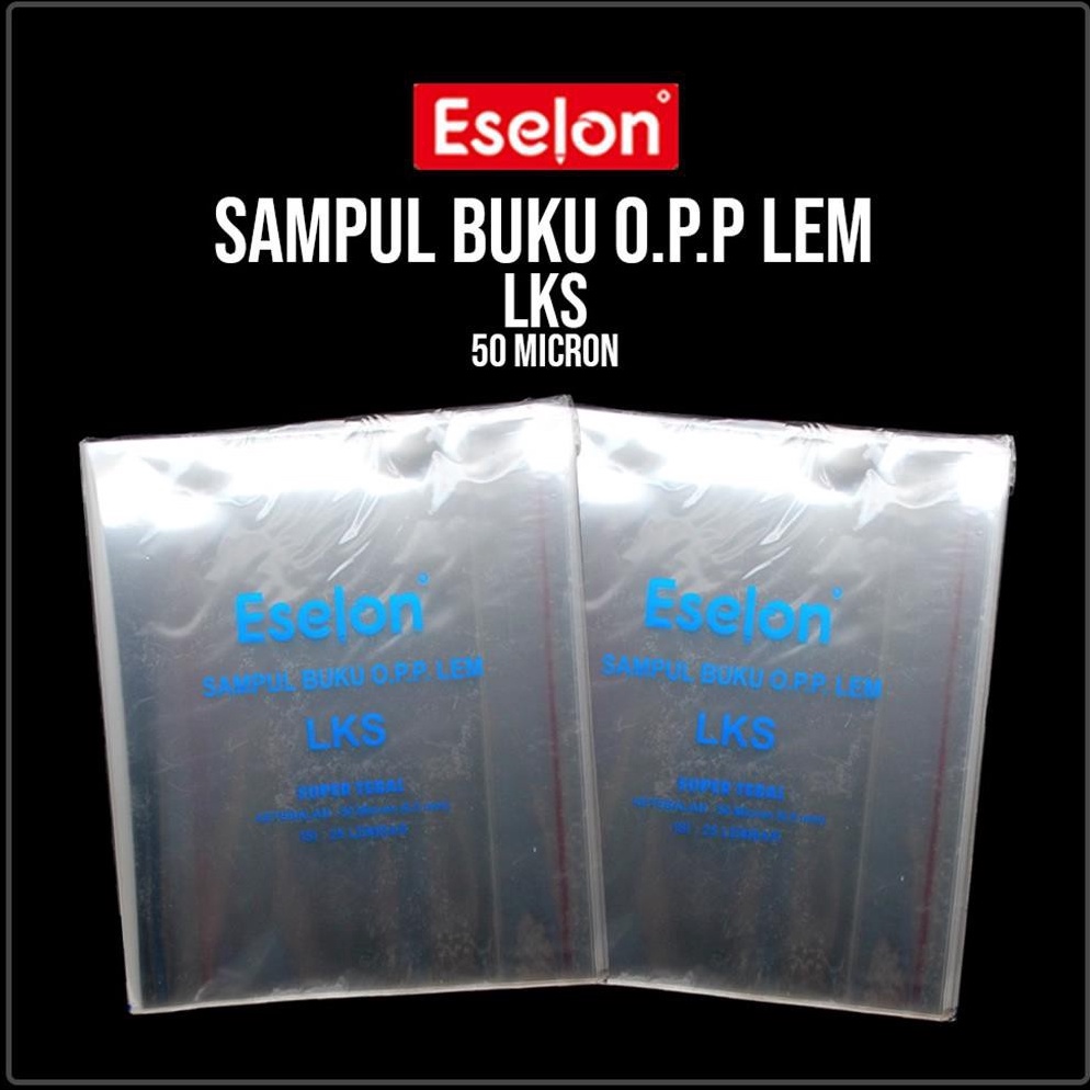 

vigv -38 Sampul buku Eselon OPP LKS 50 micron / Sampul Eselon 220