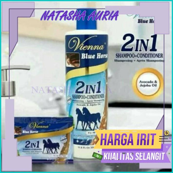 VIENNA SHAMPO + CONDITIONER 2IN1 BPOM - SHAMPO KUDA VIENNA 2IN1 BEST PRODUK