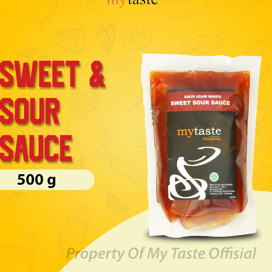 

➨➤✹✴ MY TASTE Asam Manis 500 gram (Sweet & Sour) Ready