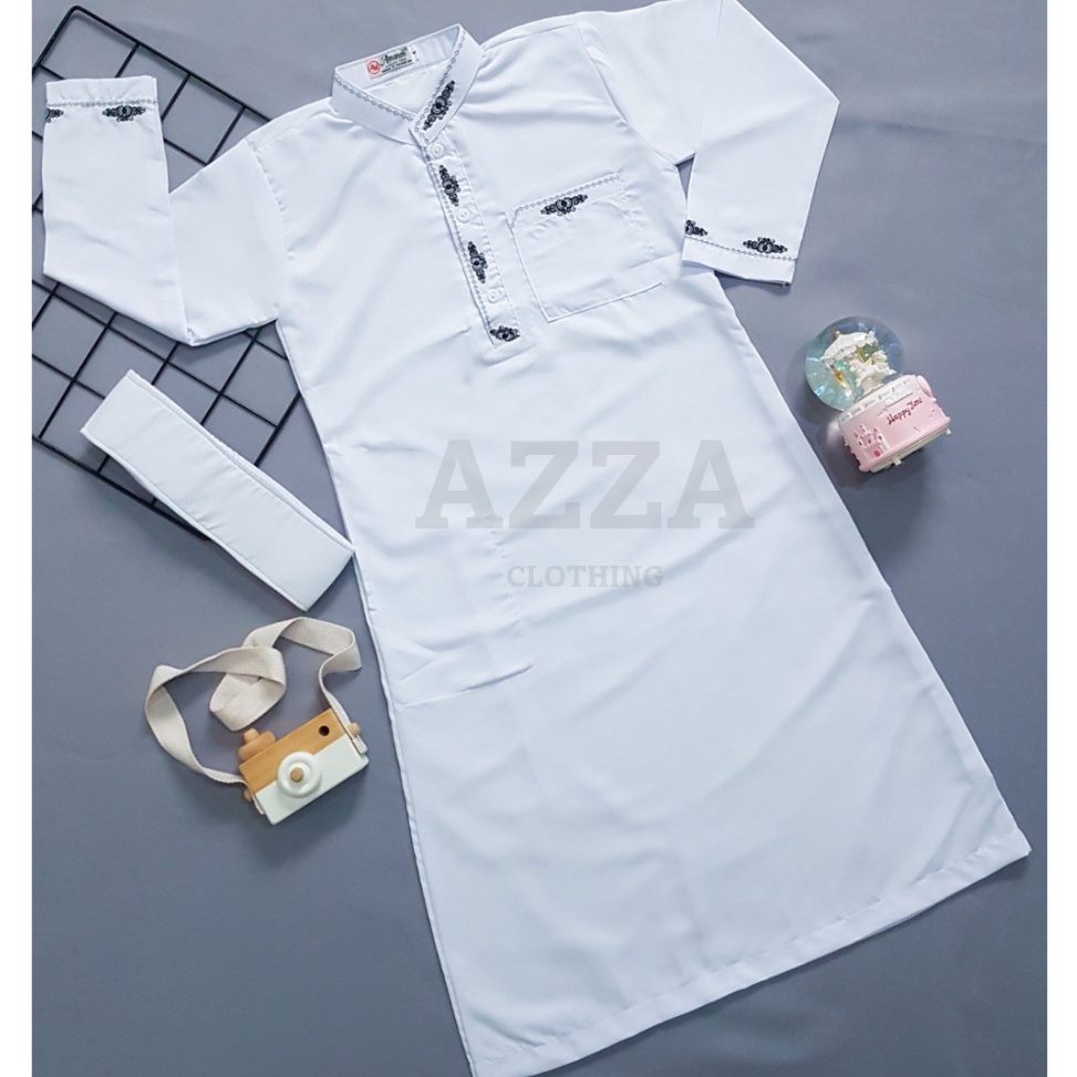 PALING LARIS. Gamis Putih Anak Laki-Laki , Jubah Koko Anak Laki Laki