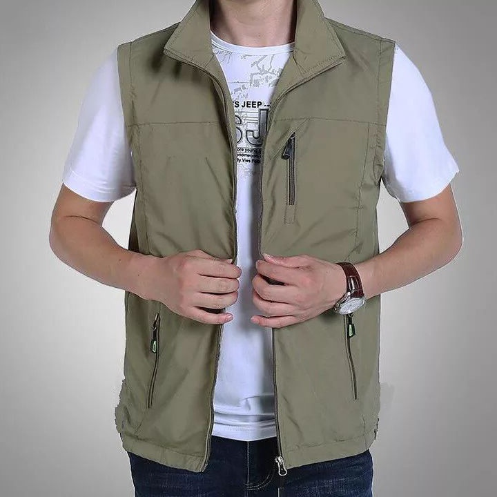 Baru JAKET ROMPI PRIA OUTDOORT BAHAN KATUN TEBAL IMPORT ➯✽✷