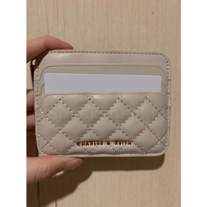 Charles and Keith Cardholder Quilted Card Holder