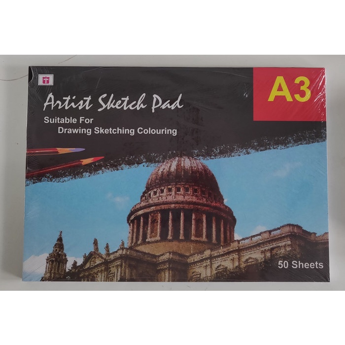 

Tiara Sketch Pad A3 50 Lembar 150 Gr - Buku Sketsa Lukis Gambar Book