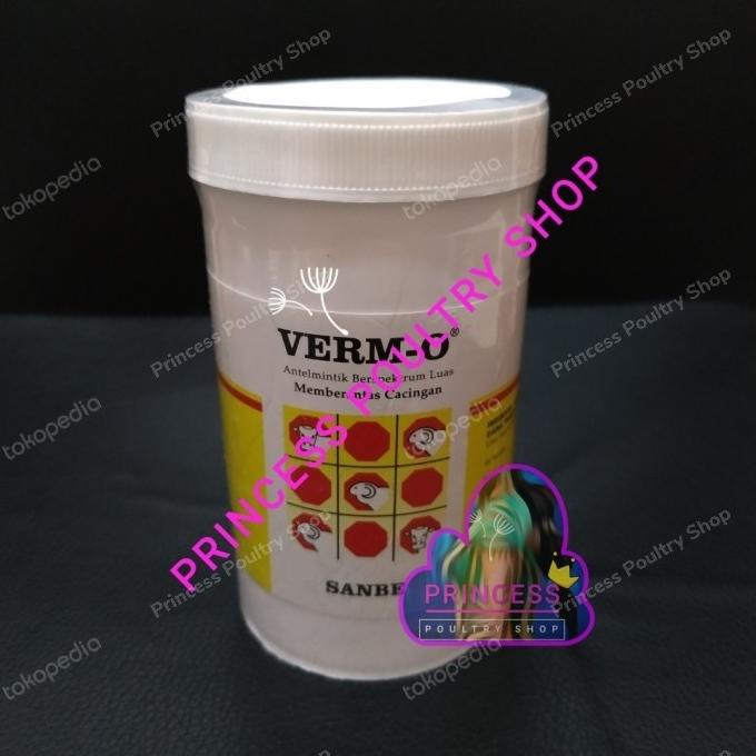 =+=+=+] VERM O Bolus (12 Bolus) - Antelmintik/Obat Cacing Spektrum Luas
