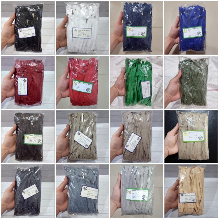 Bestseller Resleting Celana Biasa Sj 6 Inch 10 Lusin Resleting Nusantara