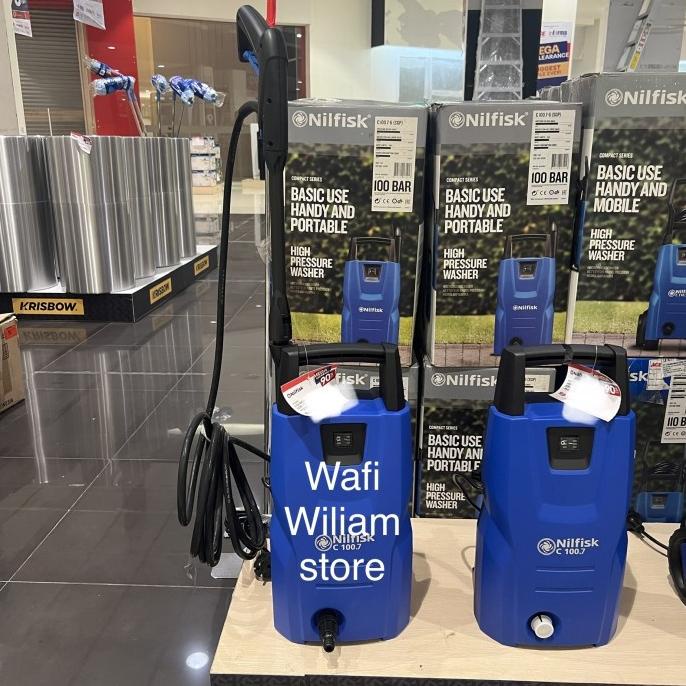 Nilfisk High Pressure Jet Cleaner C100.7/Mesin Steam Cuci Mobil
