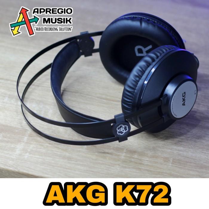 Akg K72 K 72 K-72 Headphone Flat Monitoring Original