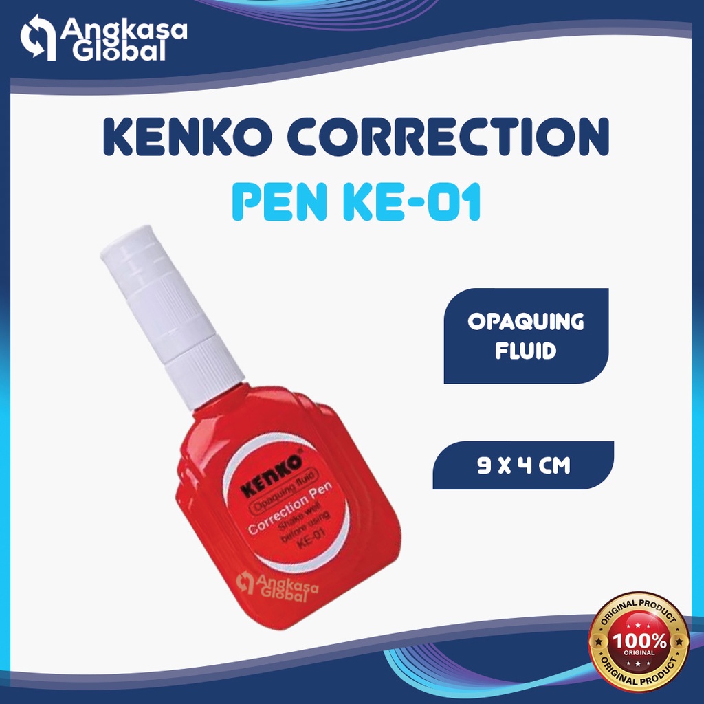 

KENKO CORRECTION FLUID / TIPE-EX CAIR KE-01 (1PC)