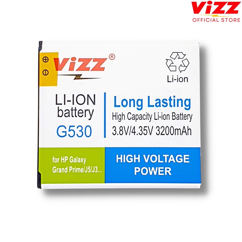BEST SELLER. VIZZ Baterai Samsung G530 Batre J2 Prime / Grand Prime / J5 2015 / J2 Pro / A2 Core / J