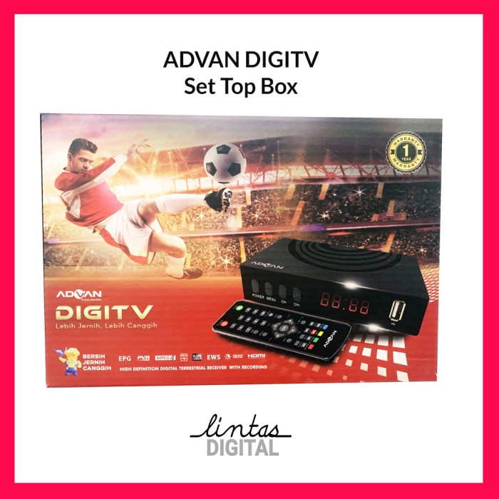 NEW SERIES ADVAN DIGIPRO DVBT2 DVB-10KK KOMINFO 1080P SET TOP BOX STB DIGITAL TV ORIGINAL TERBARU