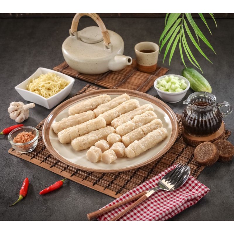 

Pempek Lenjer Kecil/lenjer kecil/pempek/pempek palembang isi 10 pcs