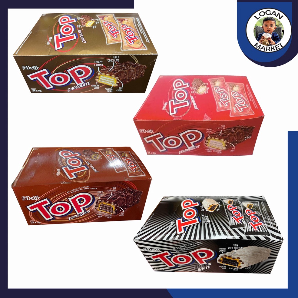 

Model baru Delfi Top Wafer 1 Box Isi 24 Pcs Sachet 24Pcs Coklat 78