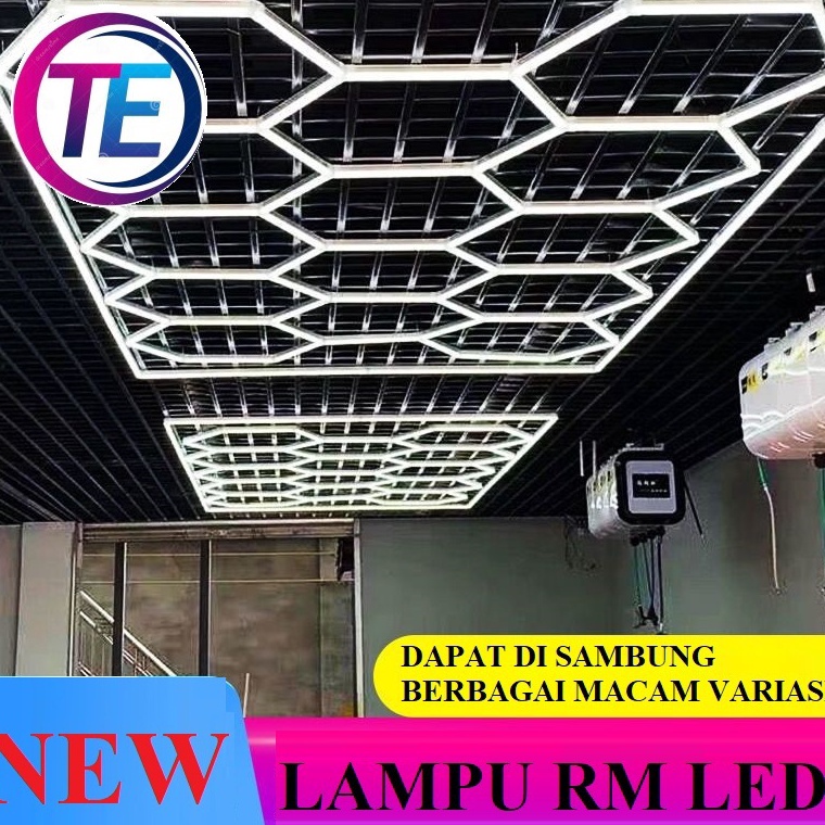 RG LAMPU LED KANTOR GANTUNG PLAFON LED DOWNLIGHT LAMPU KERJA 10W 20W 30W 40W LAMPU LED Kap TL Waterp