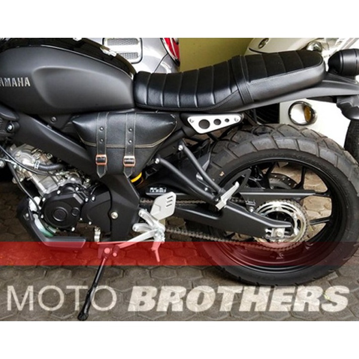 Terkini SIDEBAG / SIDE BAG / TAS SAMPING MOTOR XSR155 XSR 155 KLASIK / RETRO / JAPSTYLE / CUSTOM v P