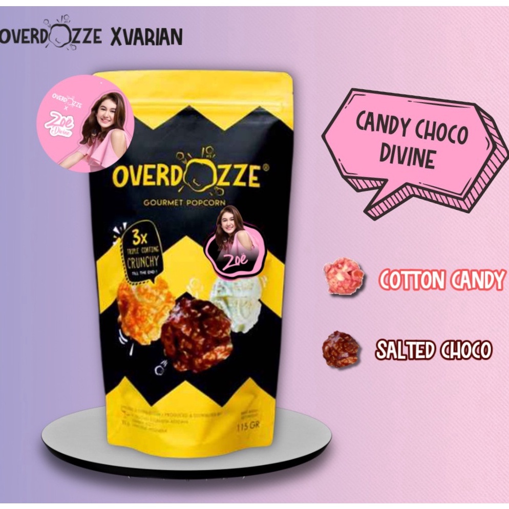 

Ready Stock.. Overdozze Gourmet Popcorn X Zoë Divine GL9
