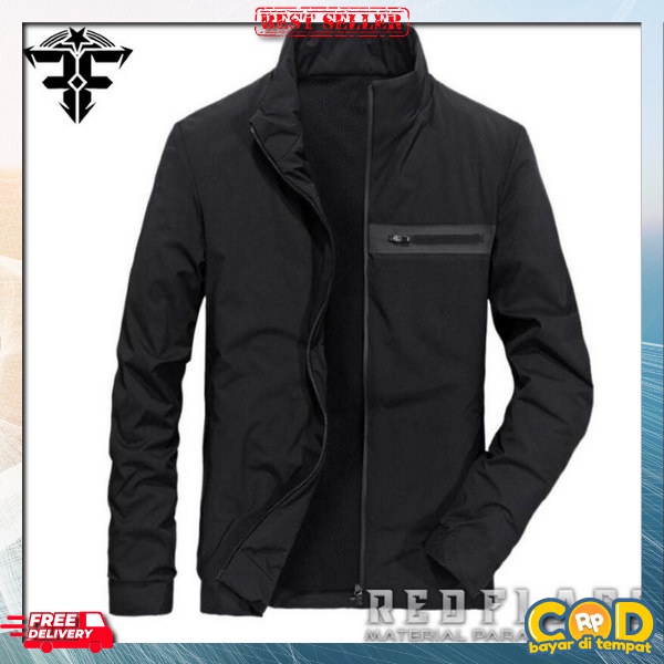 Jeket Remaja Laki-Laki Jogging Unsex Coach Terbaru Atasan Cowok Fashion Kekinian Jecet Coac Bahan Be