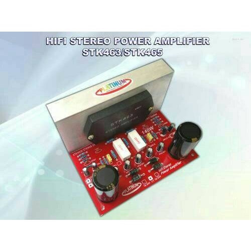 KIT POWER AMPLI STK463/STK465 140W