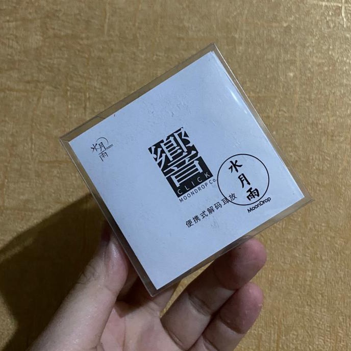 MOONDROP CLICK MINI USB DAC AMPLIFIER TYPE C TO 3.5MM JACK CONVERTER