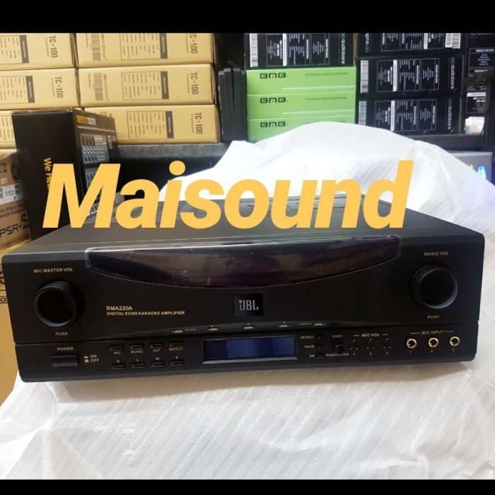 JBL RMA 220 A DIGITAL AMPLI KARAOKE AMPLIFIER RMA220 220A RMA220A
