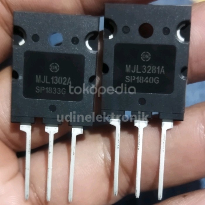 MJL3281 MJL1302 TRANSISTOR ASLI