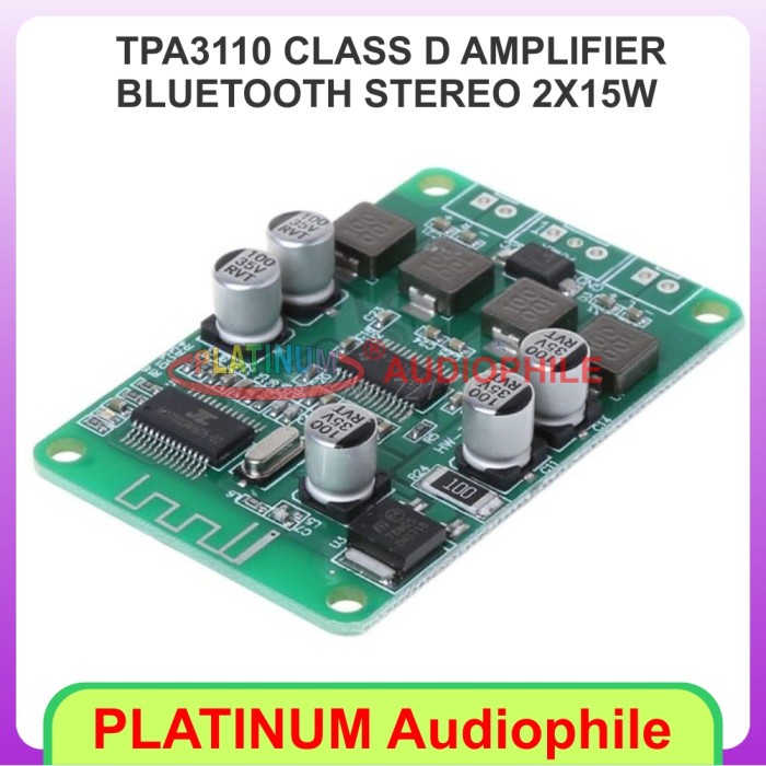 TPA3110 BLUETOOTH AMPLIFIER CLASS D 2X15W TPA3110 AMPLIFIER 2X15W