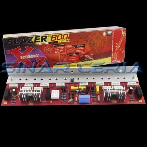KIT MODUL BLAZER X8 BELL POWER AMPLIFIER BLAZER 800W MONO X8 ECONOMY