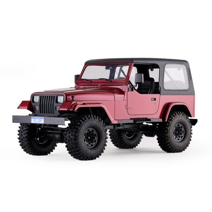 FMS 1:10 RTR MASHIGAN RS JEEP YJ (RED) #ROC11033RSRD