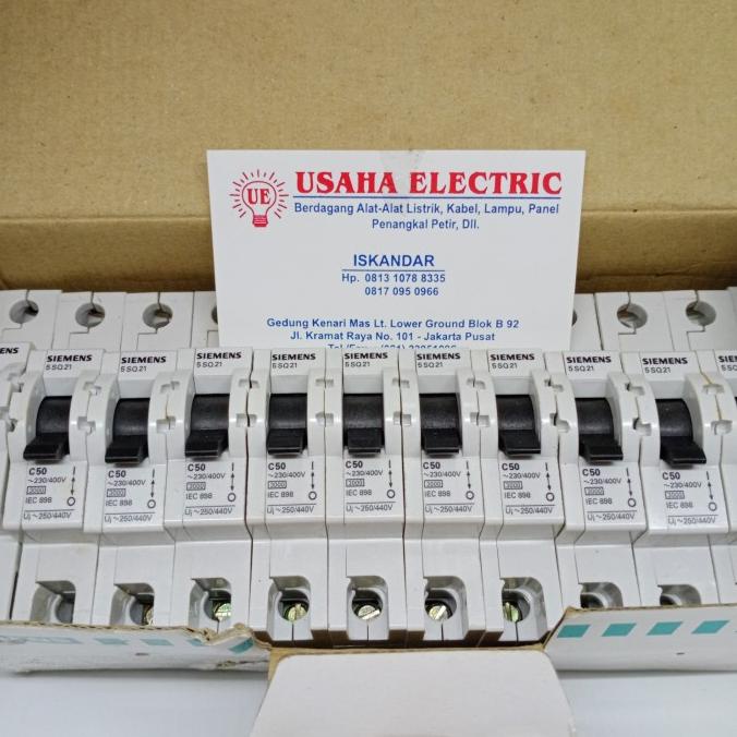 Mcb 50A 1Phase Siemens Original