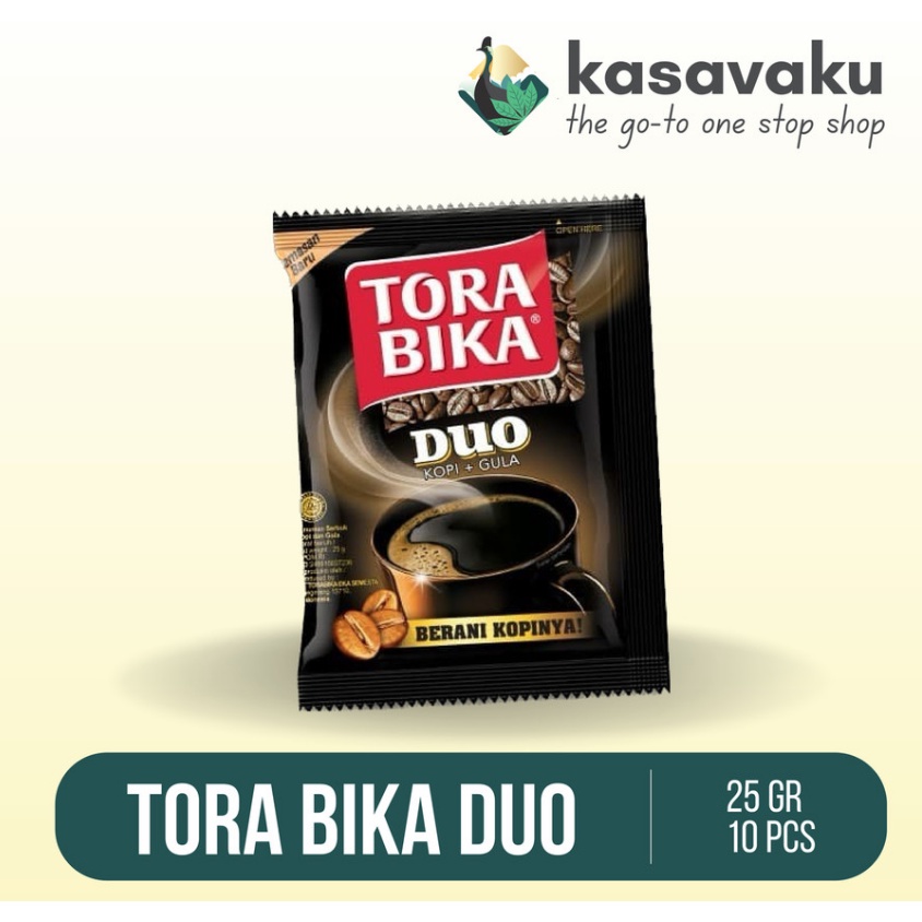 

kopi Torabika duo isi 10 sachet (satu renceng)