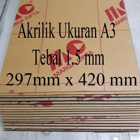 

✴Baru➠ L9HPI Lembaran Akrilik Marga Cipta A3 1.5mm J63 ✰Model Terkini