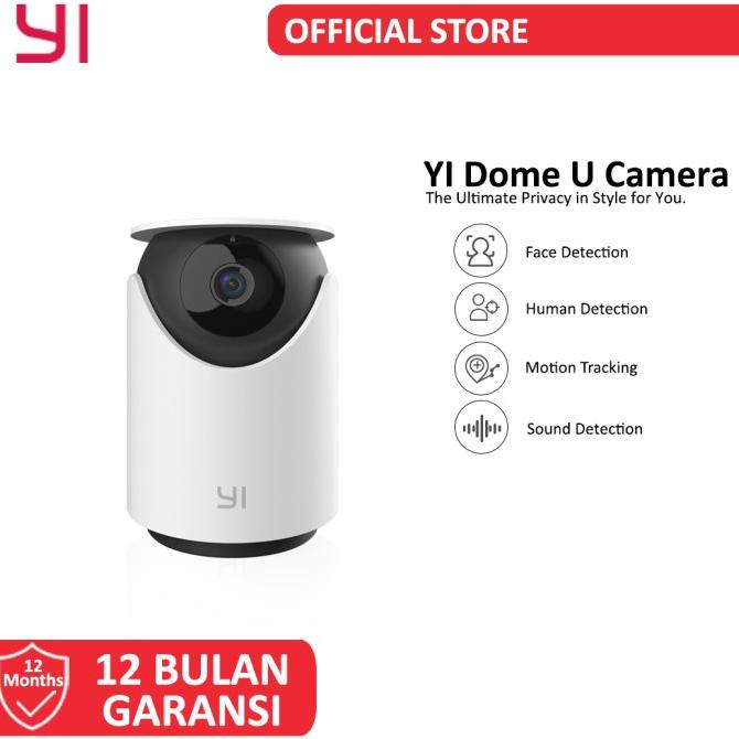Yi Dome U 3MP 1296p IP Camera Versi Internasional Garansi Resmi 1 Thn