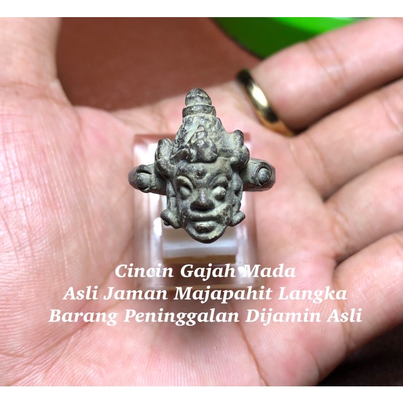 Cincin Kuno Fatih Gjh Mada Jaman Majapahit Asli Peninggalan