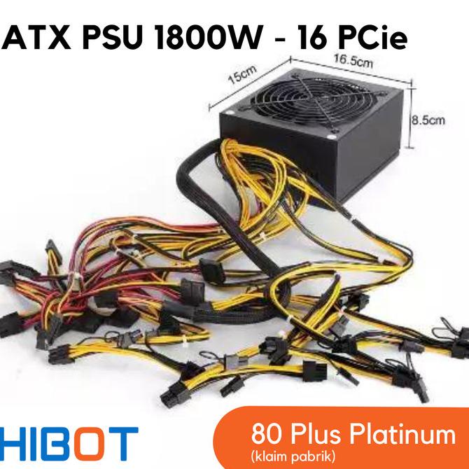 Power Supply (PSU) 1800W ATX - Mining - PC