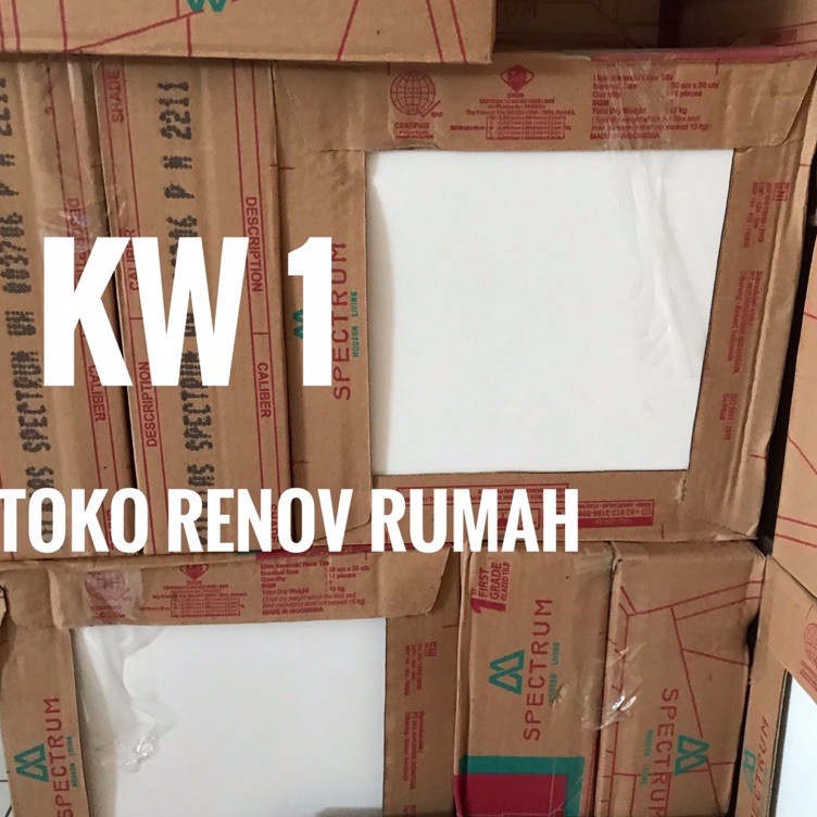 ¯MWj keramik 30x30 putih polos/ keramik putih 30x30 (mengkilap)/ keramik putih 30x30 mulia signature