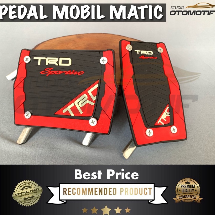 ー PEDAL MOBIL MATIC TRD GAS REM COVER PEDAL GAS REM MOBIL MATIC TRD f Produk Premium ☻.