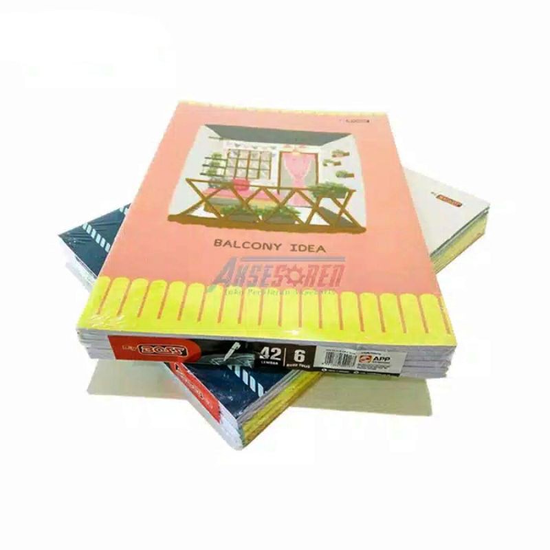 

HQM BUKU TULIS BIG BOSS 42 LEMBAR - ISI 6 PCS FAJ