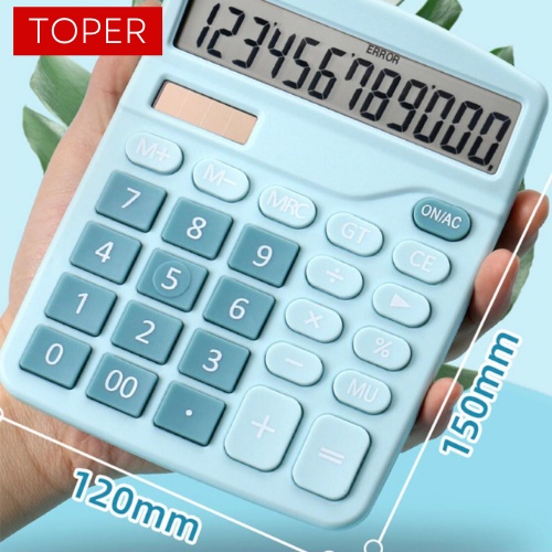 

A5Q TOPER CALCULATOR SOLAR POWER - CALCULATOR SIMPLE - KALKULATOR SIMPEL - KALKULATOR SOLAR -